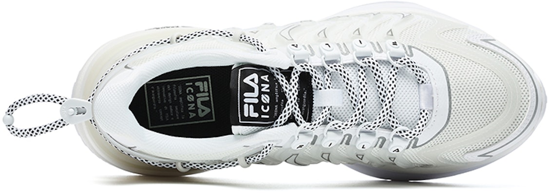 FILA 厚底パイオニア 反射白 (FILA Atsude Pai'onia Hansha Shiro) F12M233121FWT1 Lookbook FILA 厚底パイオニア 反射白 (FILA Atsude Pai'onia Hansha Shiro) F12M233121FWT1