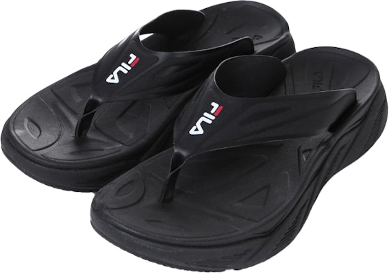 FILA Platform Flip Flop 'Korean Edition Black' 1SM00741_001 Lookbook FILA Platform Flip Flop 'Korean Edition Black' 1SM00741_001