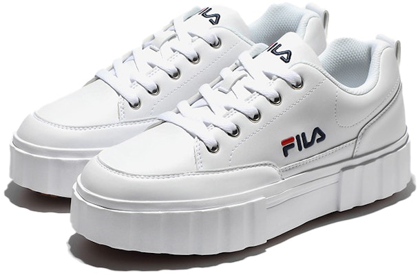 FILA Platform Sneaker 'Korean White' 1TM01563D_100 Lookbook FILA Platform Sneaker 'Korean White' 1TM01563D_100