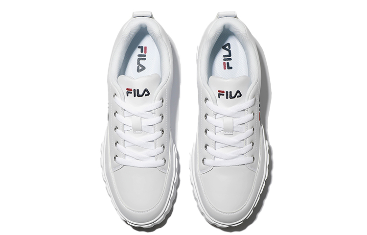 Shop FILA Platform Sneaker 'Korean White' 1TM01563D_100