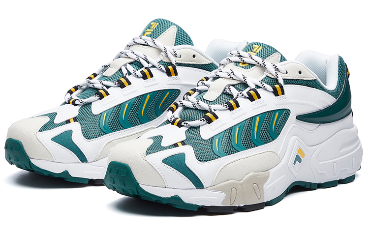 Lookbook FILA Predator Plus Sneakers Wit/Groen F12M031110FDW