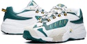 Shop FILA 斐乐 Predator Plus 运动鞋 白绿配色 F12M031110FDW