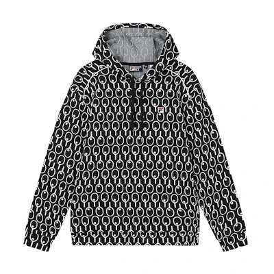 FILA Printed Pullover Sweatshirt Black F11M349216F-ZA