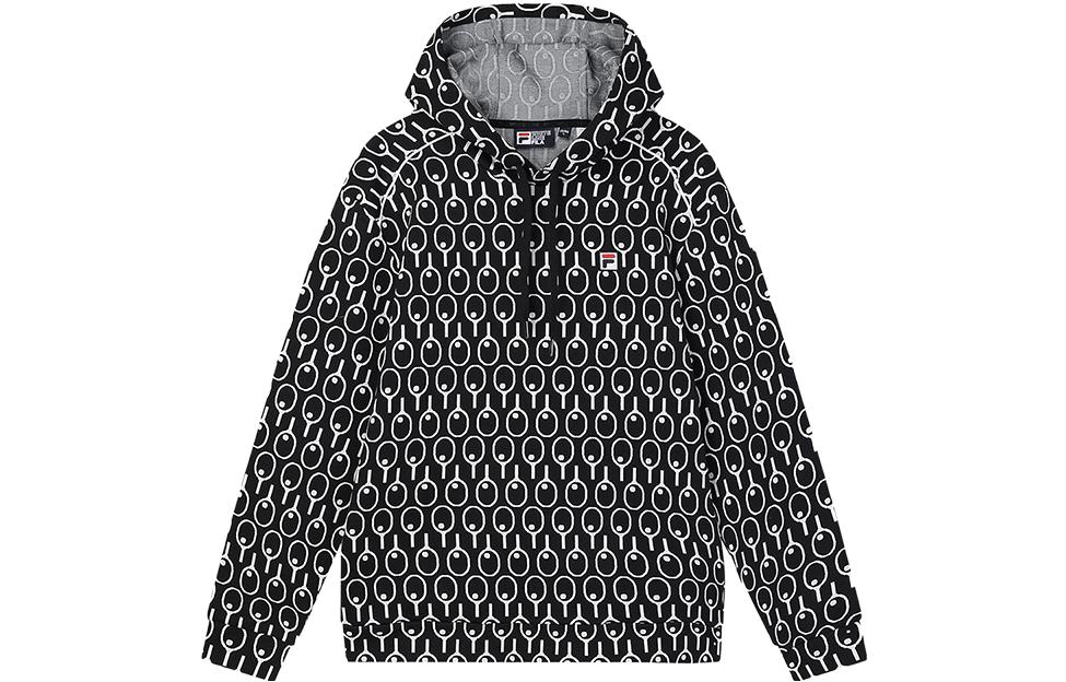 Order FILA 印花黑色套頭運動衫 F11M349216F-ZA