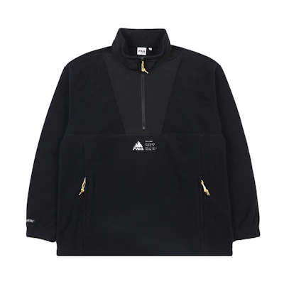 FILA Printed Stand Collar Sports Jacket FS2FTC4E01X-BLK