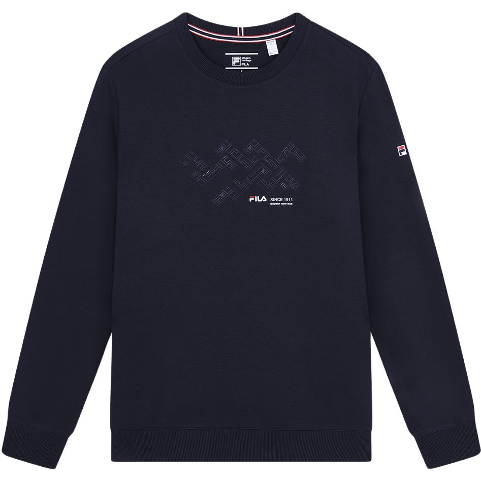 FILA Pullover Basic Casual Sweatshirt in Legendary Blue F11M331205F-NV