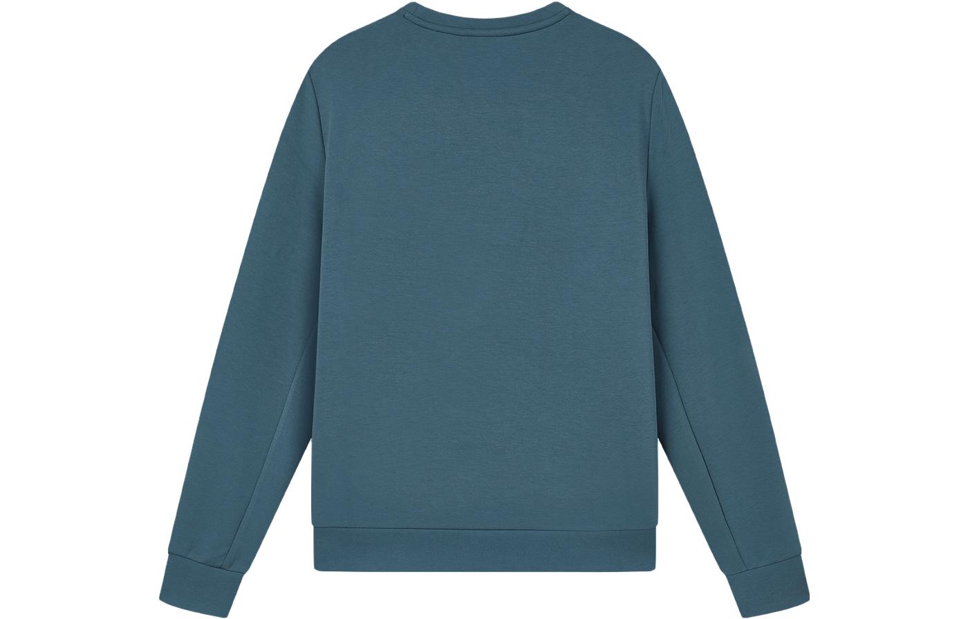 Lookbook FILA 茶藍色休閒運動長袖上衣 A11M331204F-DB