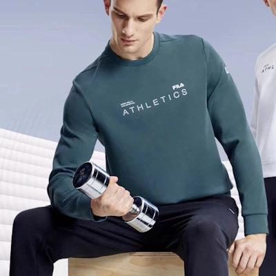 FILA 茶藍色休閒運動長袖上衣 A11M331204F-DB Purchase FILA 茶藍色休閒運動長袖上衣 A11M331204F-DB