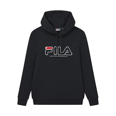 FILA Pullover Long-Sleeve Hoodie in Legendary Blue F61M218261FNV