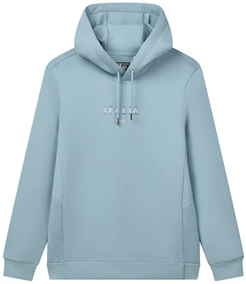 FILA 灰藍色大學T恤連帽衫附Logo印花 F11M217201FLB Buy FILA 灰藍色大學T恤連帽衫附Logo印花 F11M217201FLB