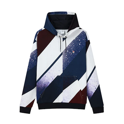 FILA Pullover Sweatshirt Multicolor Pattern Jade White A11M133241F-PT