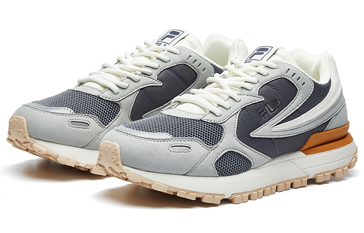 Lookbook FILA Rambler Kasut Lari Retro Kelabu/Coklat F12M031123FQL