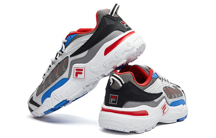 Shop FILA Ravagement 2000 Sepatu Lari Abu-Abu 'Abu Terang' F12M011103FGR