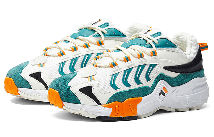 Lookbook FILA Ravagement VNTG Low Laufschuhe Weiß/Grün F12M941124FMG