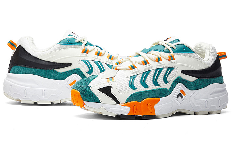 Shop FILA Ravagement VNTG Low Laufschuhe Weiß/Grün F12M941124FMG