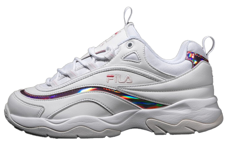 FILA Ray Low Running Shoes White/Pink 1RM01142_154