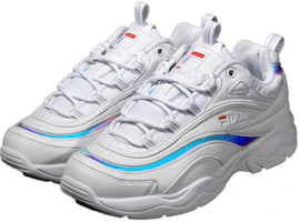 Lookbook Fila 斐樂 Ray Prism 低筒運動鞋 白色 雷射 韓版