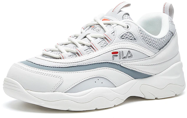 FILA Ray Scarpe Running Retrò Bianco/Grigio F12M011104FWG Order FILA Ray Scarpe Running Retrò Bianco/Grigio F12M011104FWG