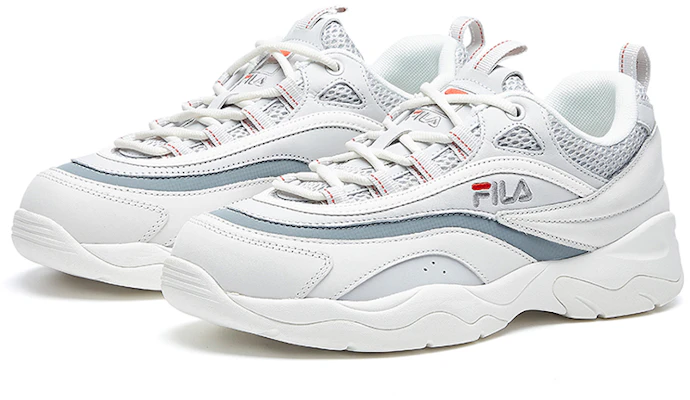 FILA Ray Scarpe Running Retrò Bianco/Grigio F12M011104FWG Lookbook FILA Ray Scarpe Running Retrò Bianco/Grigio F12M011104FWG