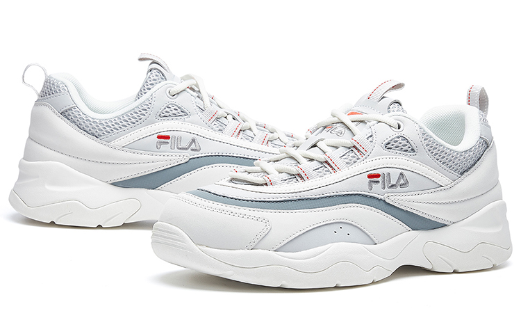Shop FILA Ray Scarpe Running Retrò Bianco/Grigio F12M011104FWG