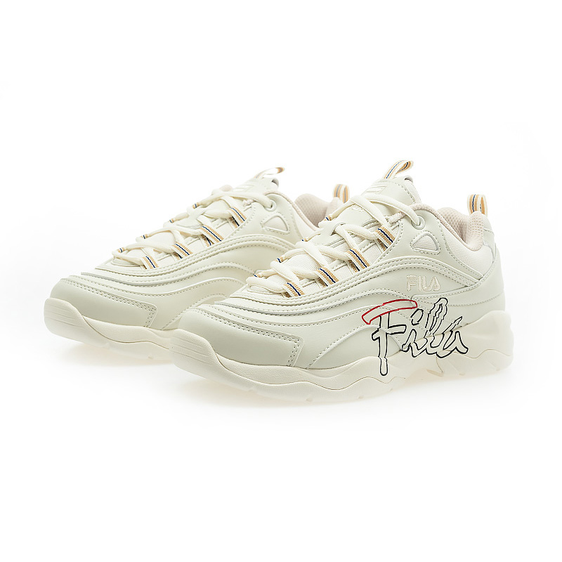 Order 휠라 레이 스크립트 스니커즈 FS256OD03X006-100