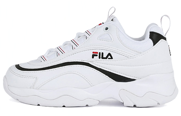 FILA Ray Series Chunky Sneakers Black/White