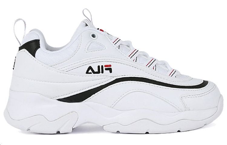 FILA Ray Series Chunky Sneakers Black/White 圖 2