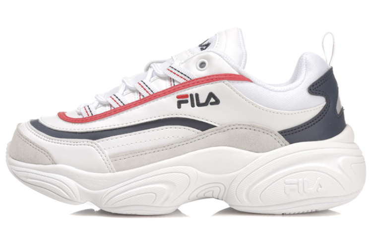 FILA Ray Series Chunky Sneakers White/Red/Black FS1SIB1021X_WRD