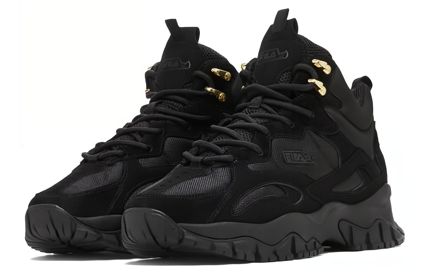 Lookbook 휠라 레이 트레이서 2 스니커즈 '블랙' 1RM01332-001