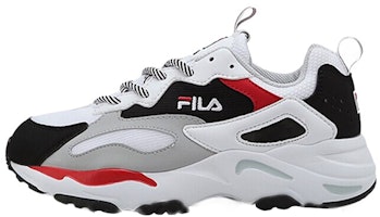 FILA Ray Tracer Low Chunky Shoes Black/White/Red FS1SIB1180X_WBK FILA Ray Tracer Low Chunky Shoes Black/White/Red FS1SIB1180X_WBK