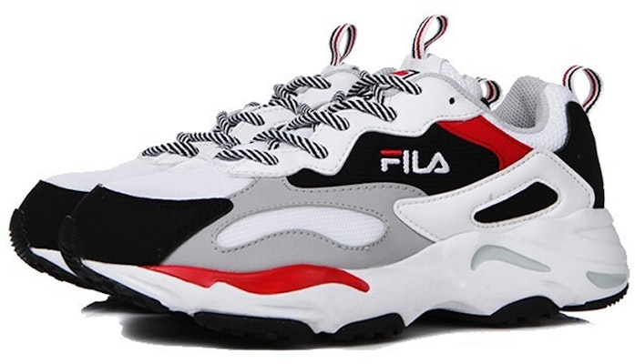 휠라 레이 트레이서 로우 (검/흰/빨) FS1SIB1180X_WBK Lookbook 휠라 레이 트레이서 로우 (검/흰/빨) FS1SIB1180X_WBK