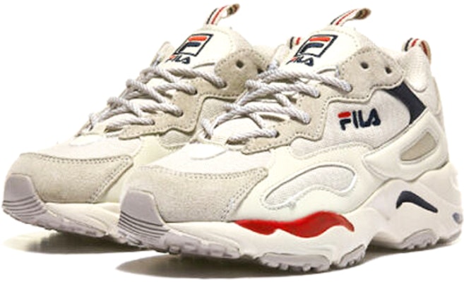 FILA斐樂 Ray Tracer 耐磨 低幫 老爹鞋 男女同款 米色 韓版 Order FILA斐樂 Ray Tracer 耐磨 低幫 老爹鞋 男女同款 米色 韓版