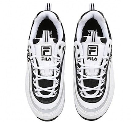 휠라 레이 트레이서 블랙앤화이트 (한국판) FS1SIA3109X_WBK Shop 휠라 레이 트레이서 블랙앤화이트 (한국판) FS1SIA3109X_WBK