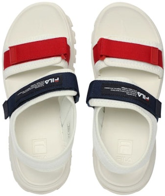 휠라 레이 트레이서 벨크로 샌들 (화이트) 1SM00734_125 Shop 휠라 레이 트레이서 벨크로 샌들 (화이트) 1SM00734_125