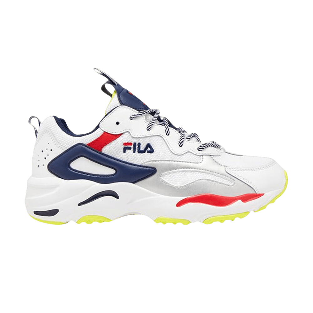 FILA Ray Tracer 'White Navy Red' 1RM01028-125