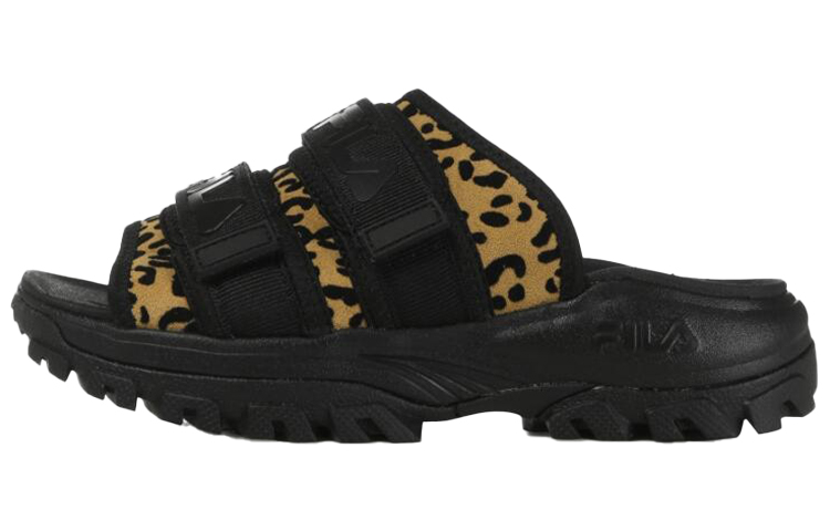 FILA Ray Tracer Band Sandals 'Animal Black Leopard' 5SM00537_977