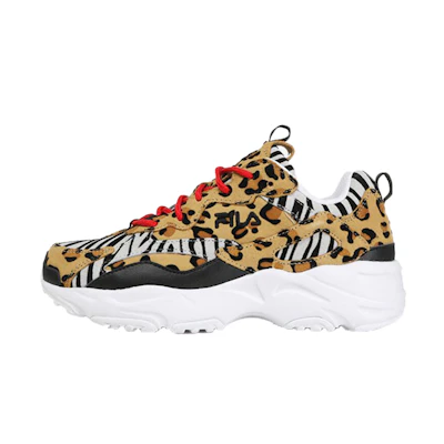 FILA Ray Tracer Korean Edition 'Animal Brown Black Leopard'