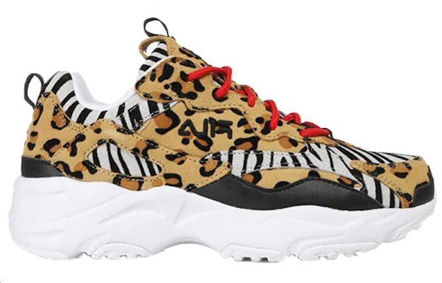 FILA Ray Tracer Edisi Korea 'Coklat Hitam Leaopard Animal' 5RM01019_992 Order FILA Ray Tracer Edisi Korea 'Coklat Hitam Leaopard Animal' 5RM01019_992