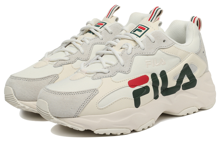 Lookbook FILA Ray Tracer Chaussures Basses Course Gris/Noir/Rouge 1RM01346_142
