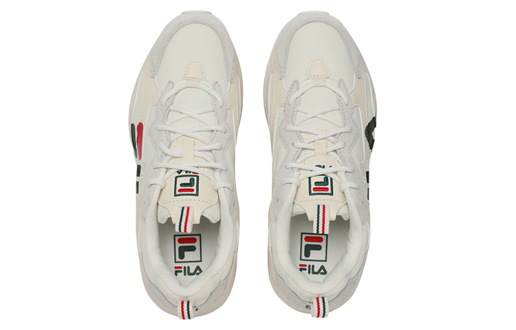 Shop FILA Ray Tracer Chaussures Basses Course Gris/Noir/Rouge 1RM01346_142