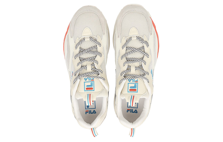 Lookbook FILA Ray Tracer Low-Top Hardloopschoenen Wit FS1SIB1252X_BEG