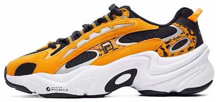 FILA Low-Top Running Shoes Black/Yellow F12M111117FBS FILA Low-Top Running Shoes Black/Yellow F12M111117FBS