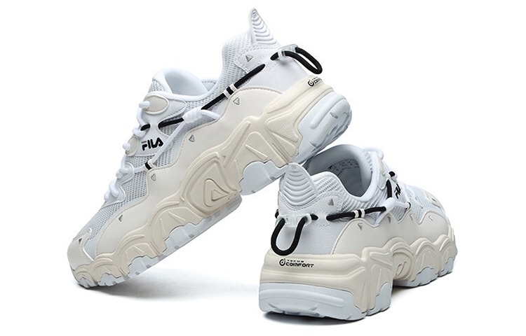 Purchase Fila 斐乐 猫爪 耐磨低幫老爹鞋 噴射白