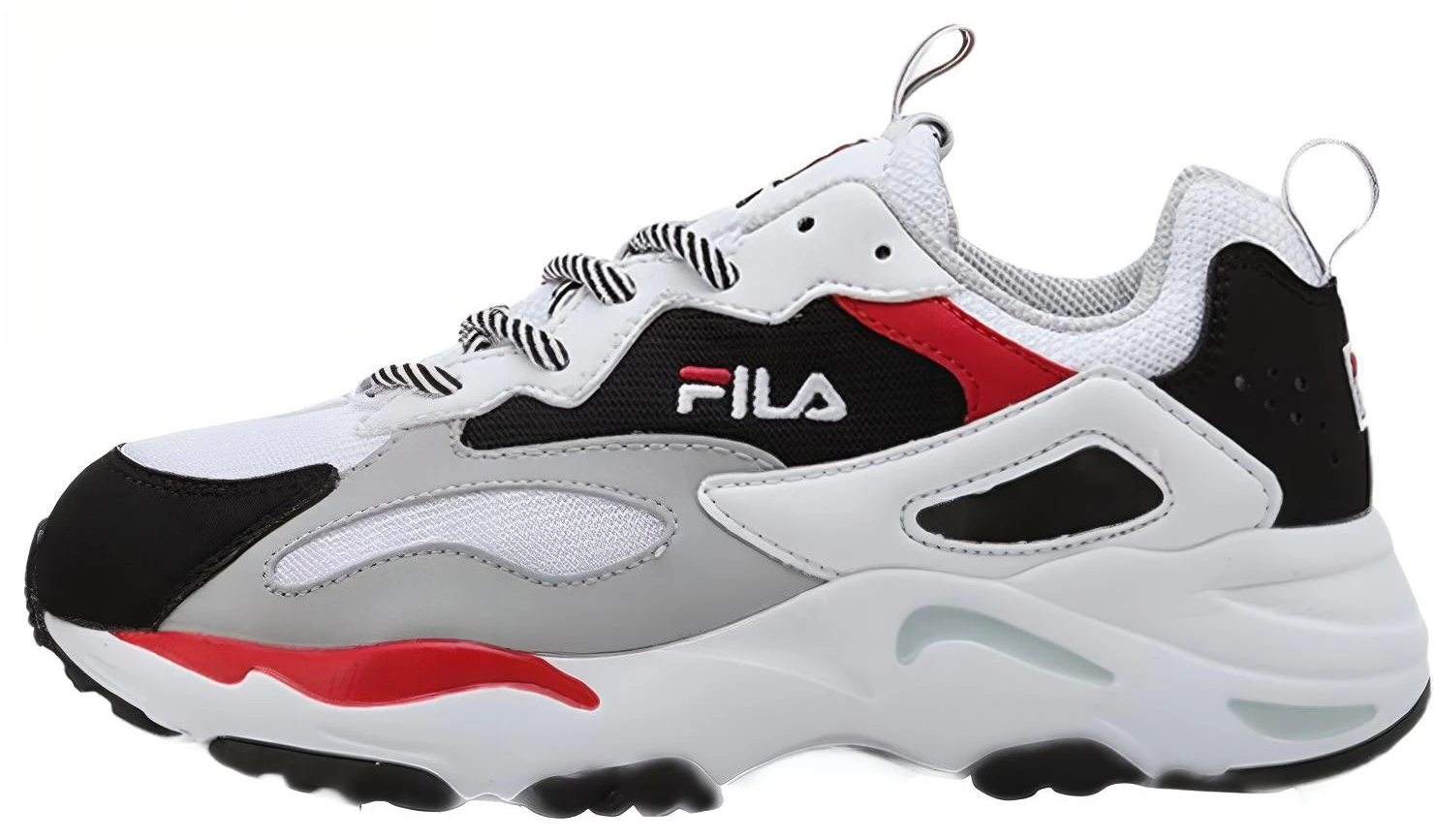 fila-ray-tracer-black-white-red-korean-edition-fs-1-sib-1180-x-wbk
