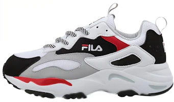FILA Ray Tracer Low Chunky Shoes Black/White/Red FS1SIB1180X_WBK FILA Ray Tracer Low Chunky Shoes Black/White/Red FS1SIB1180X_WBK