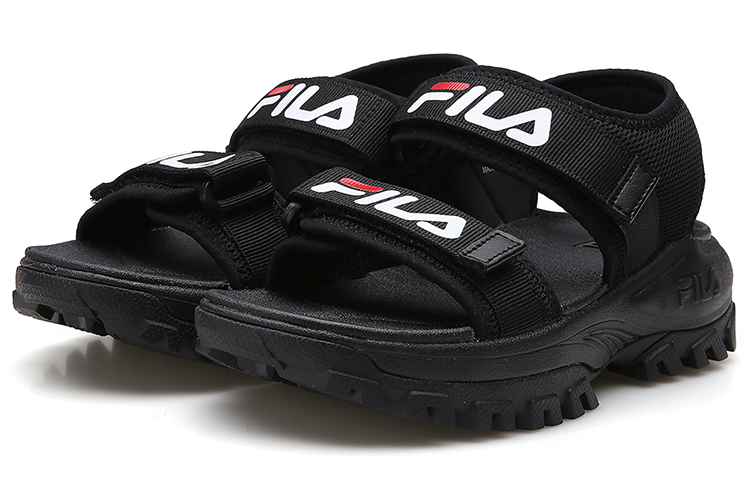 Lookbook 휠라 레이 트레이서 SD 블랙 벨크로 샌들 FS1SIB2011X_BLK