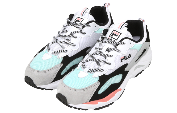 Lookbook FILA Ray Tracer Low Scarpe Running Bianco/Nero FS1SIB1250X_MIT