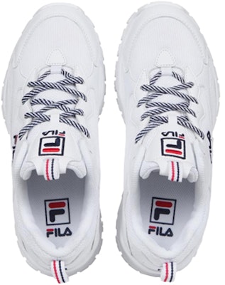 FILA Ray Tracer TR 'Putih Navy' FS1SIB1001XWWT Lookbook FILA Ray Tracer TR 'Putih Navy' FS1SIB1001XWWT