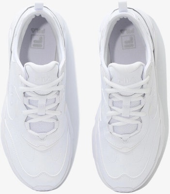 Fila Ray Trainers White/White/White 11001RM02768G100 Shop Fila Ray Trainers White/White/White 11001RM02768G100