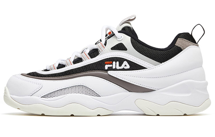 Buy 斐乐 Ray VNTG 经典款 黑白色跑鞋 F12M021101FWB